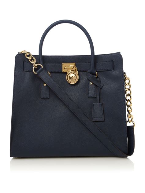 michael kors hamilton large tote surf blue|Michael Kors Hamilton large satchel.